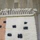 Traditional handmade Beni Ouarine rug 250cmx150cm