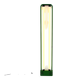 Green floor lamp by Gian N. Gigante for Zerbetto, 1980