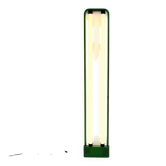 Green floor lamp by Gian N. Gigante for Zerbetto, 1980