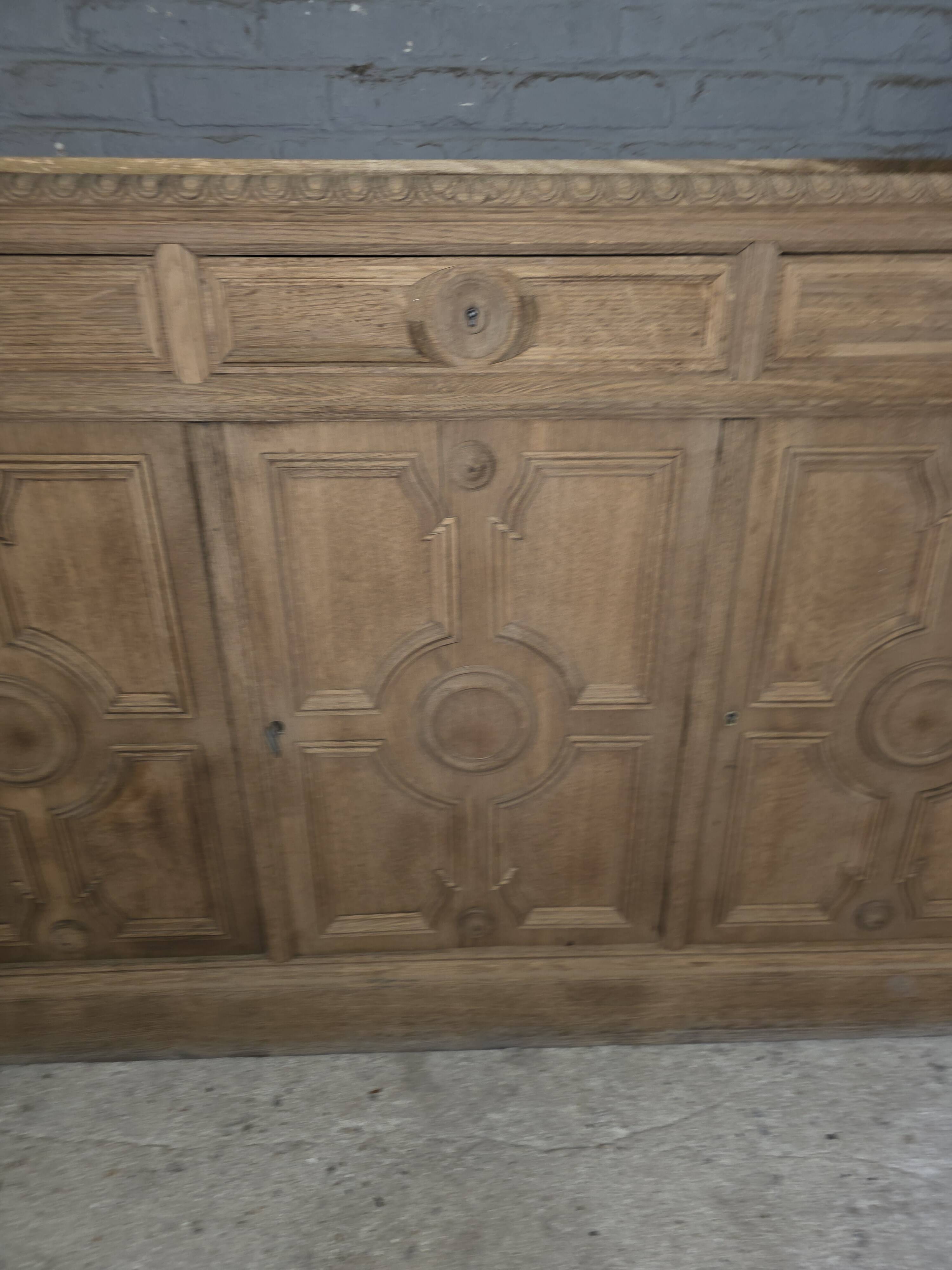 Enfilade en chêne du XIXème