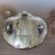 Brass "shell" ashtray made in England 60s 70s