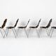Set of 6 "Les Arcs" Chairs by Charlotte Perriand, 1960s