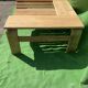Midcentury Danish or Scandinavian side or coffee table bench