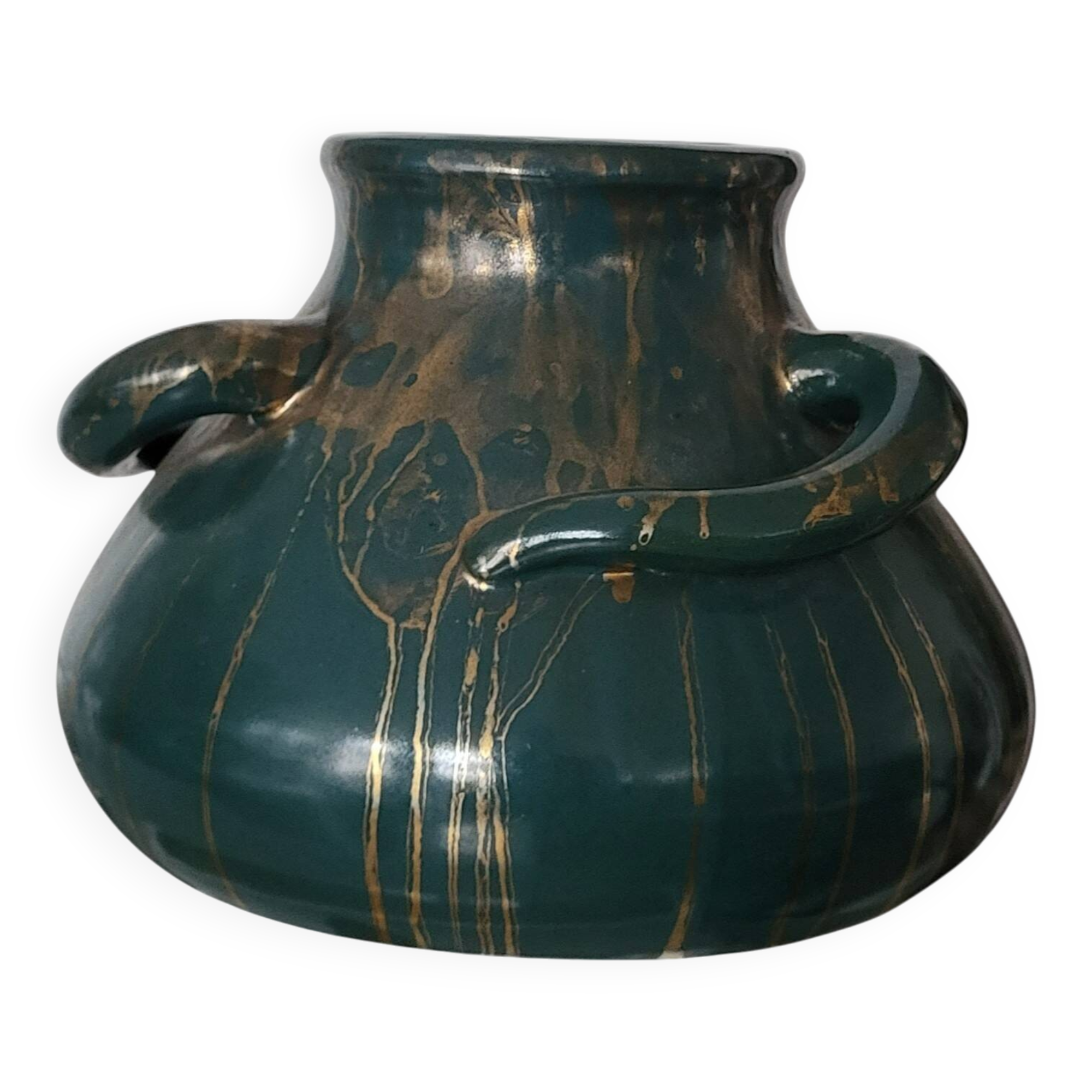 Art Deco stoneware vase by Léon Pointu, 1920s