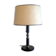 Great lamp to ask  brass, leather and paper 1950
