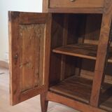 Base de commode en pin de campagne, sud de l'Italie, fin du XIXe siècle
