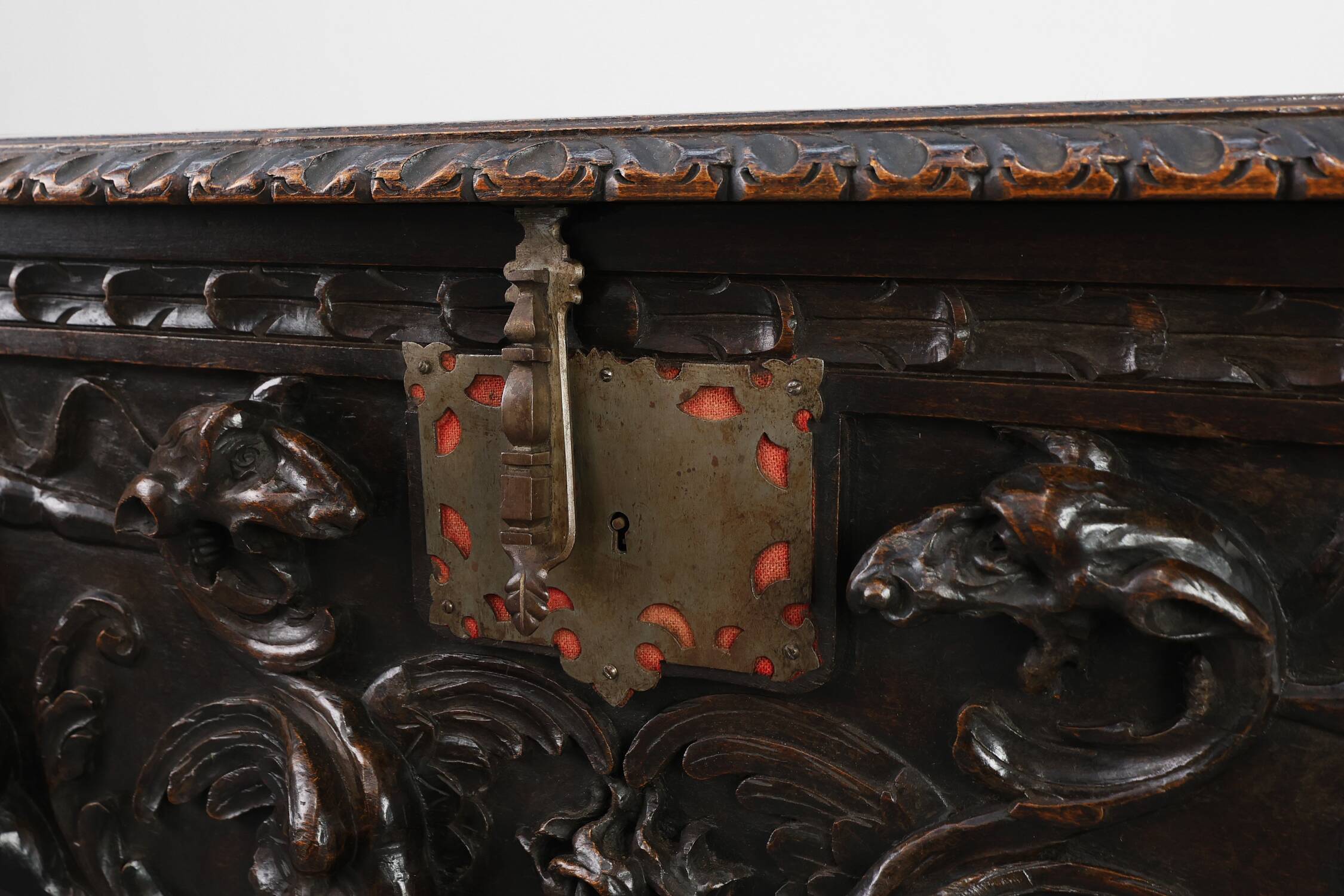 French Neo‑Renaissance Oak Blanket Chest, 19th Century