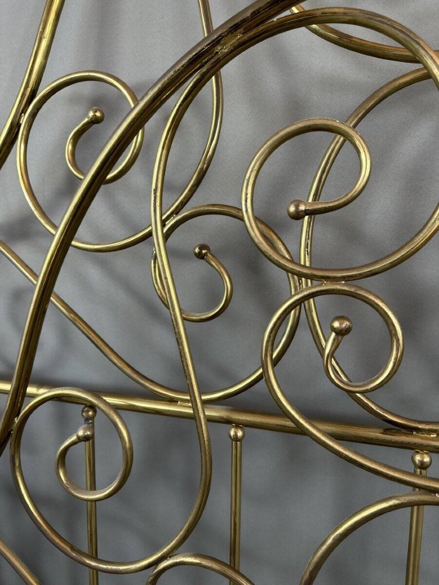 Brass bed, 20th century