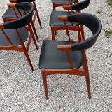 Lot de 6 fauteuils Johannes Andersen