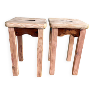 Old farmhouse stool