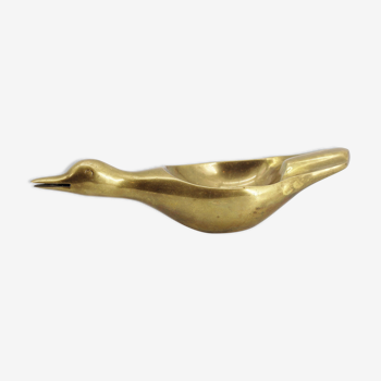 Empty brass duck pocket