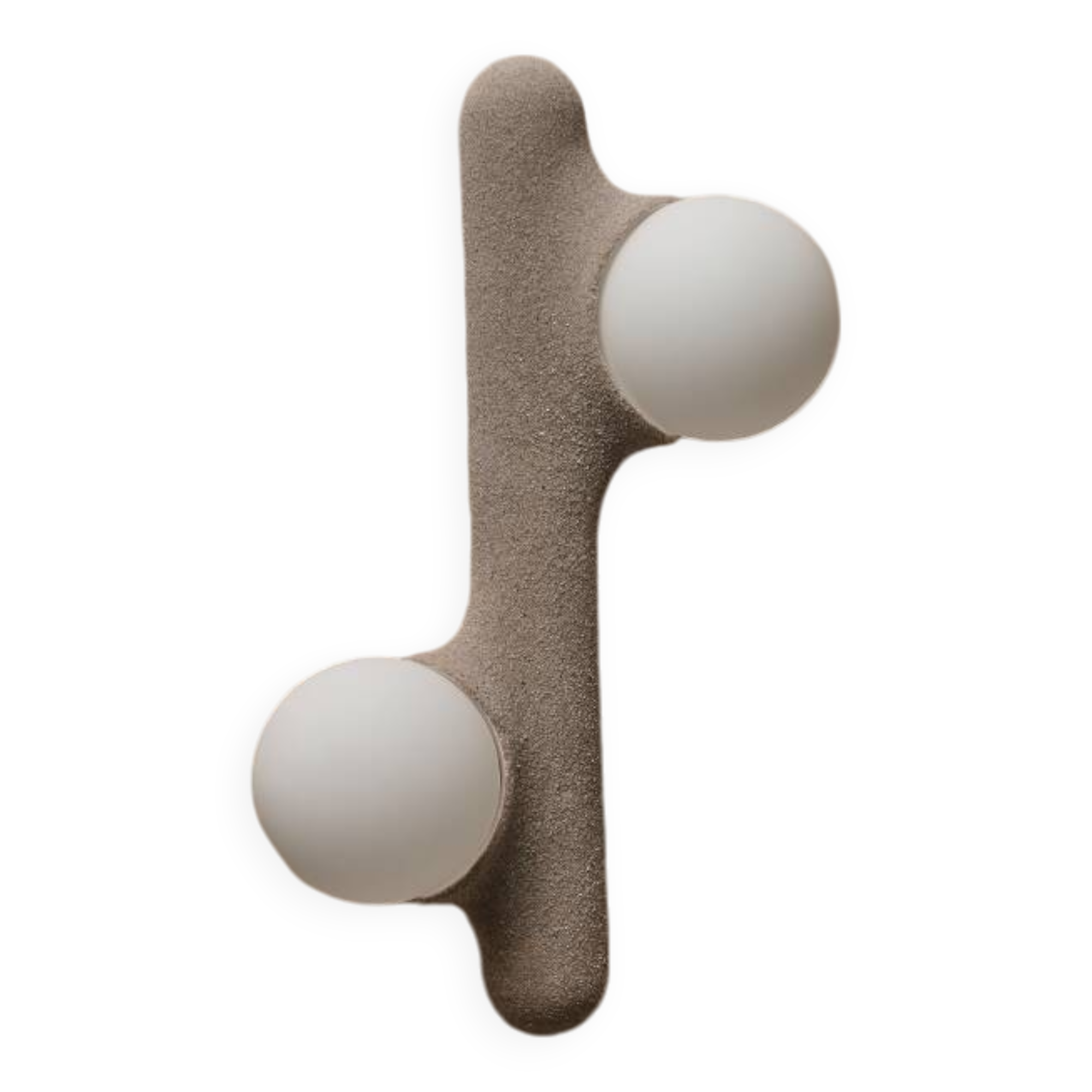 Prickly pear applique - natural sand