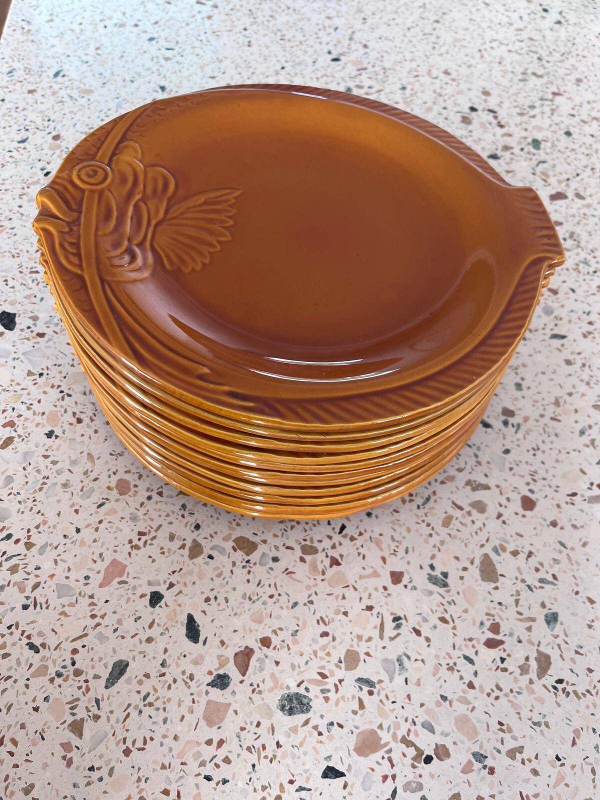 LOT ASSIETTES POISSON