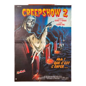 Affiche cinéma originale "Creepshow 2" George A. Romero 40x60cm 1987