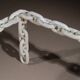 Brutalist Chain Link Coffee Table | France 1970s