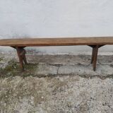 Old oak farmhouse bench