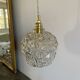 Baladeuse globe vintage en verre 