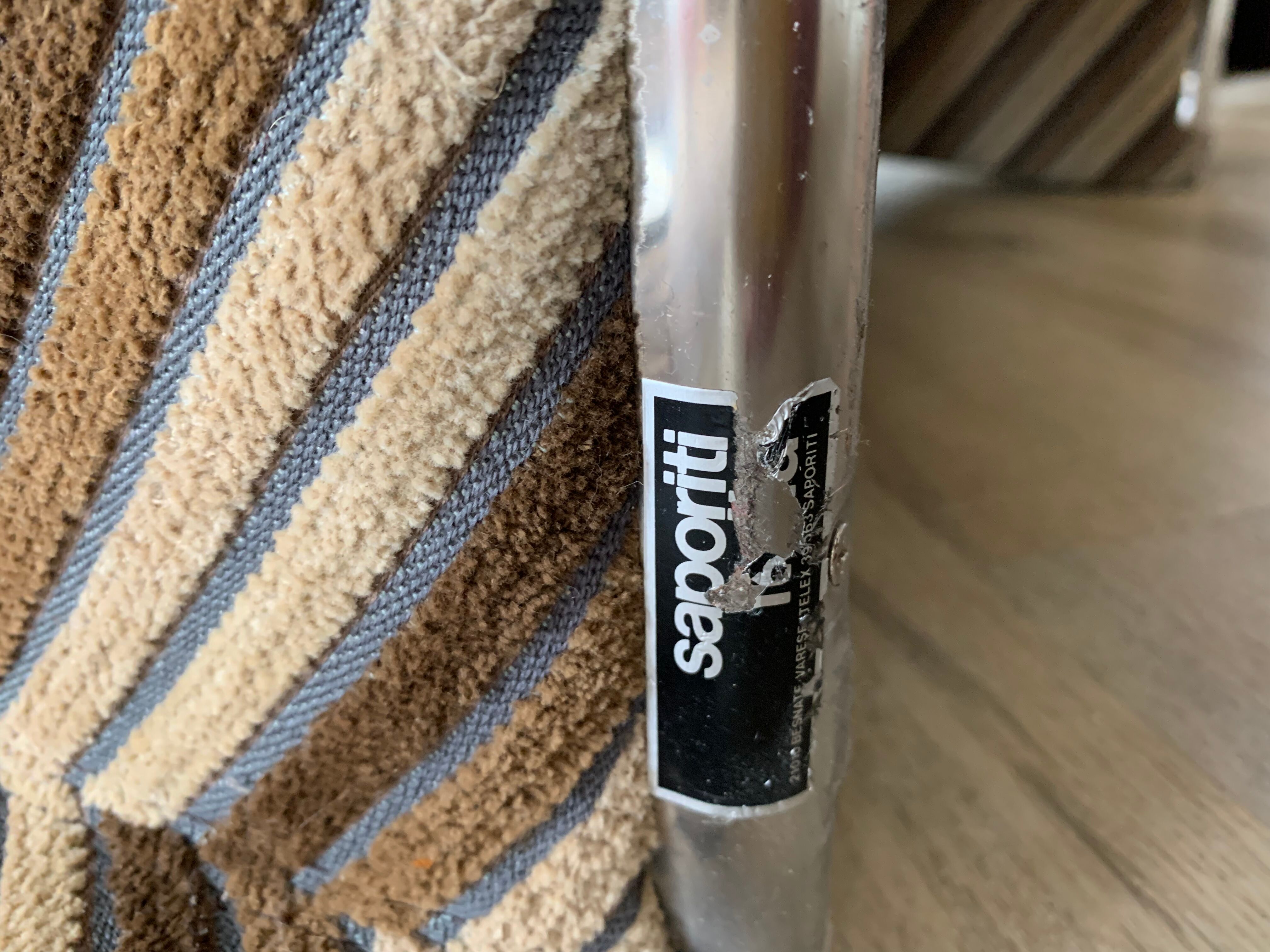 Vintage armchair Saporiti