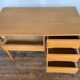 Modernist desk in light chene vintage