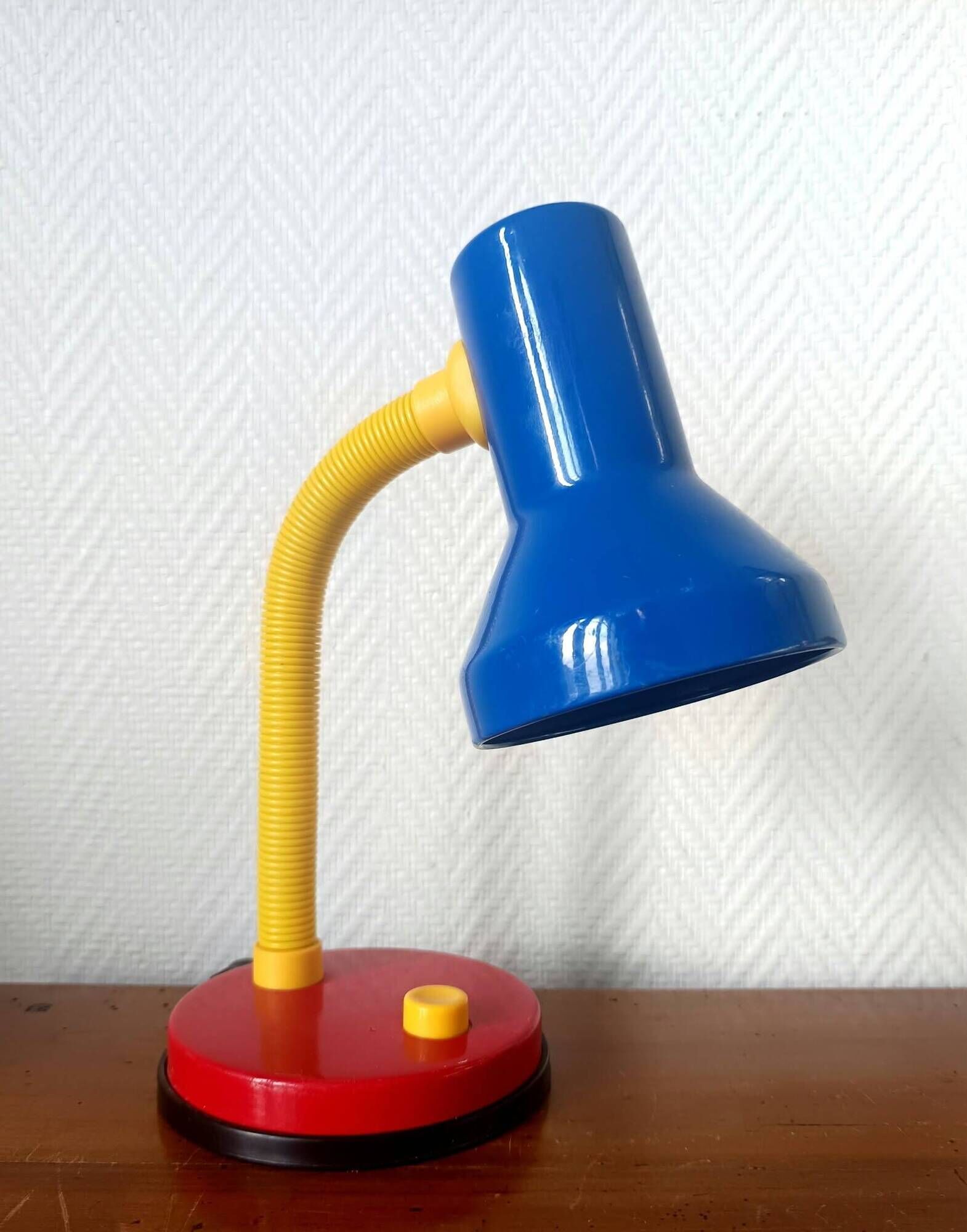 Vintage Memphis style desk lamp