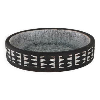 Ceramic bowl, Danish design, 1960s, manufacturer: Frank Keramik