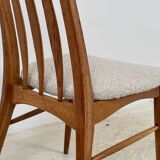 2 chaises en chêne Eva par Niels Koefoed 1960