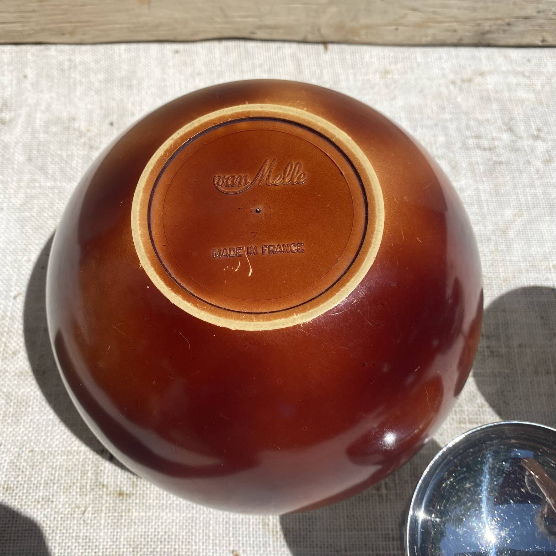 Bac à glaçons boule de bowling Van Melle , France 1970
