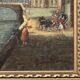 Oil on panel "The Arno at the Santa Trinita Bridge"