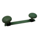 Grey green metal hook 1960s