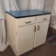 Mado furniture in blue formica two doors