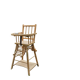 Vintage high chair for baby
