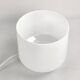 Vintage mid-century tapered glass bedside lamp or night light.