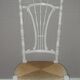 Patina prie-dieu Chair style shabby
