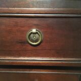 Chest of drawers with 5 drawers and one solid wood shelf