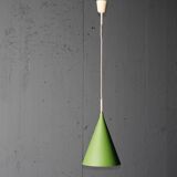 Hanging green lamp