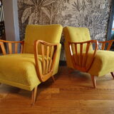 Pair of armchairs 1950