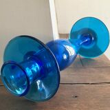 Bougeoir bleu turquoise