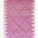 Pink Kilim Rug - 256 x 186 cm