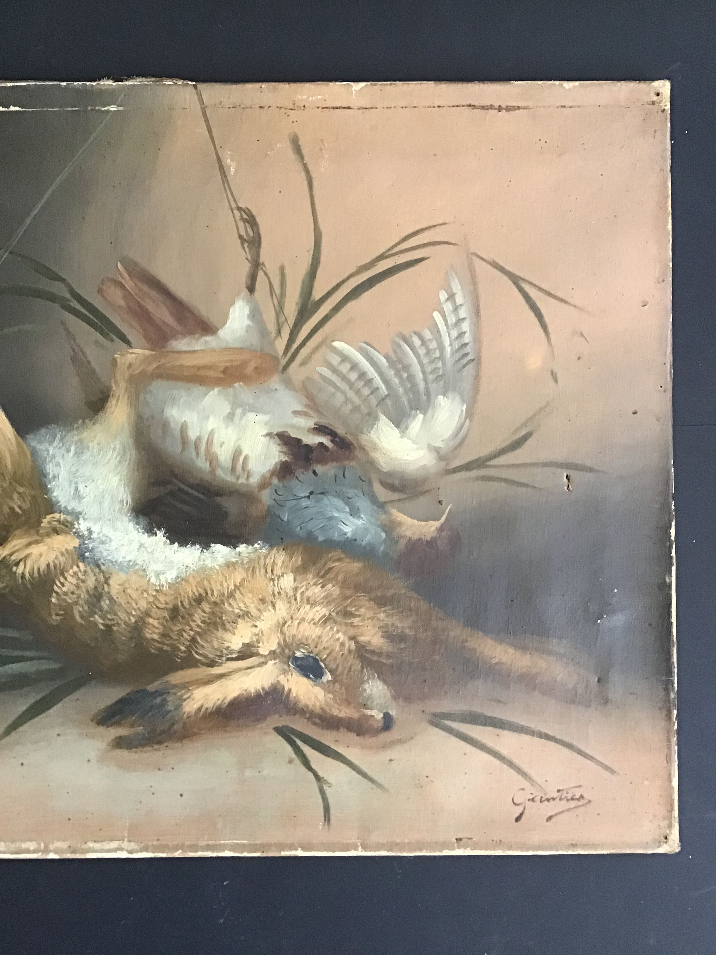 Oil on canvas - still life