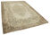Hand-knotted decorative turkish beige carpet 202 cm x 301 cm