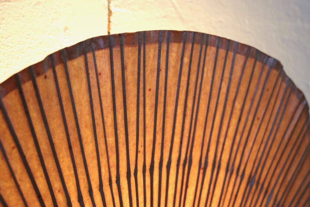 Ingo Maurer Uchiwa III wall lamps, M-Design 1973