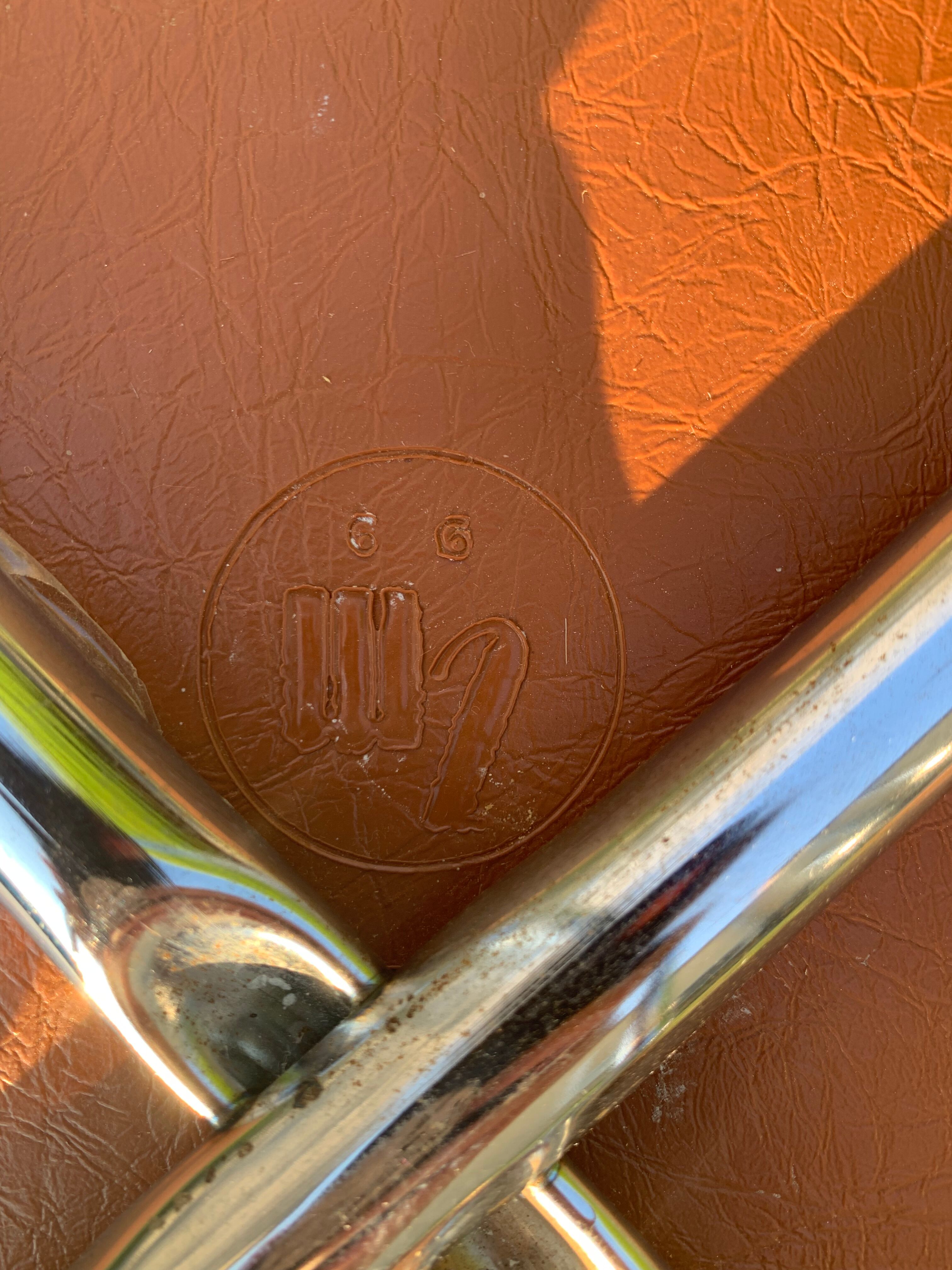 Pair of Skaï stools