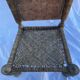 Chaise basse traditionnelle indienne
