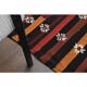 Vintage Turkish Oushak Handmade Wool & Cotton Brown Rug 169x238