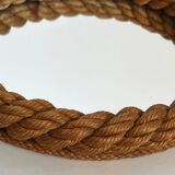 Miroir rond en corde d'Audoux Minet