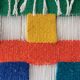 Vintage mexican decorative tapestry