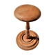 Old hat holder in turned wood