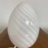 Old egg lamp glass murano vetri eggs vintage 1970