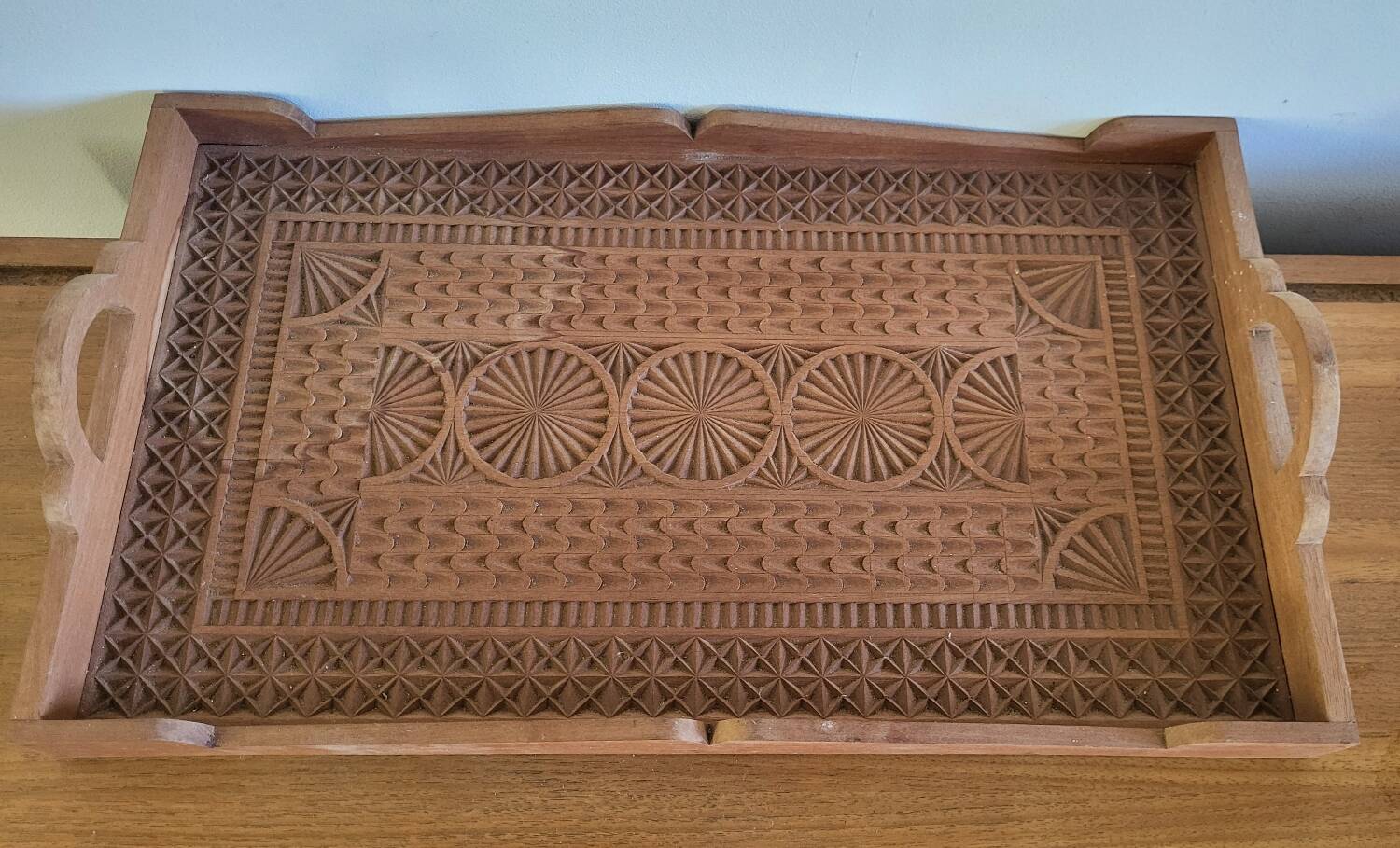 Vintage Exotic Tray