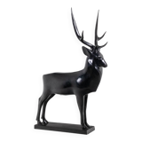 François Pompon. Deer, life-size bronze sculpture. 2006 edition